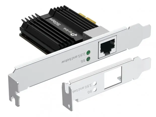 TP-Link TX301: 5GbE PCIe kártya asztali PC-khez