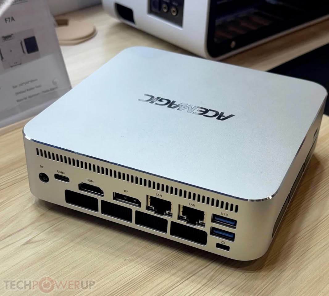 Acemagic F2A mini PC: Intel Panther Lake és AMD Gorgon Point