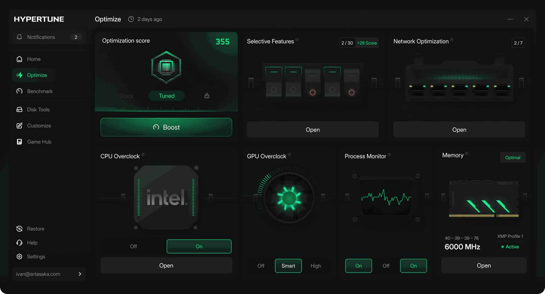 Hypertune: Intel-támogatott overclock eszköz 60%-os FPS-növeléssel