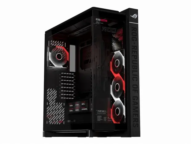 ASUS ROG CRONOX ARGB: 9,2"-es LCD és 14 ventilátor
