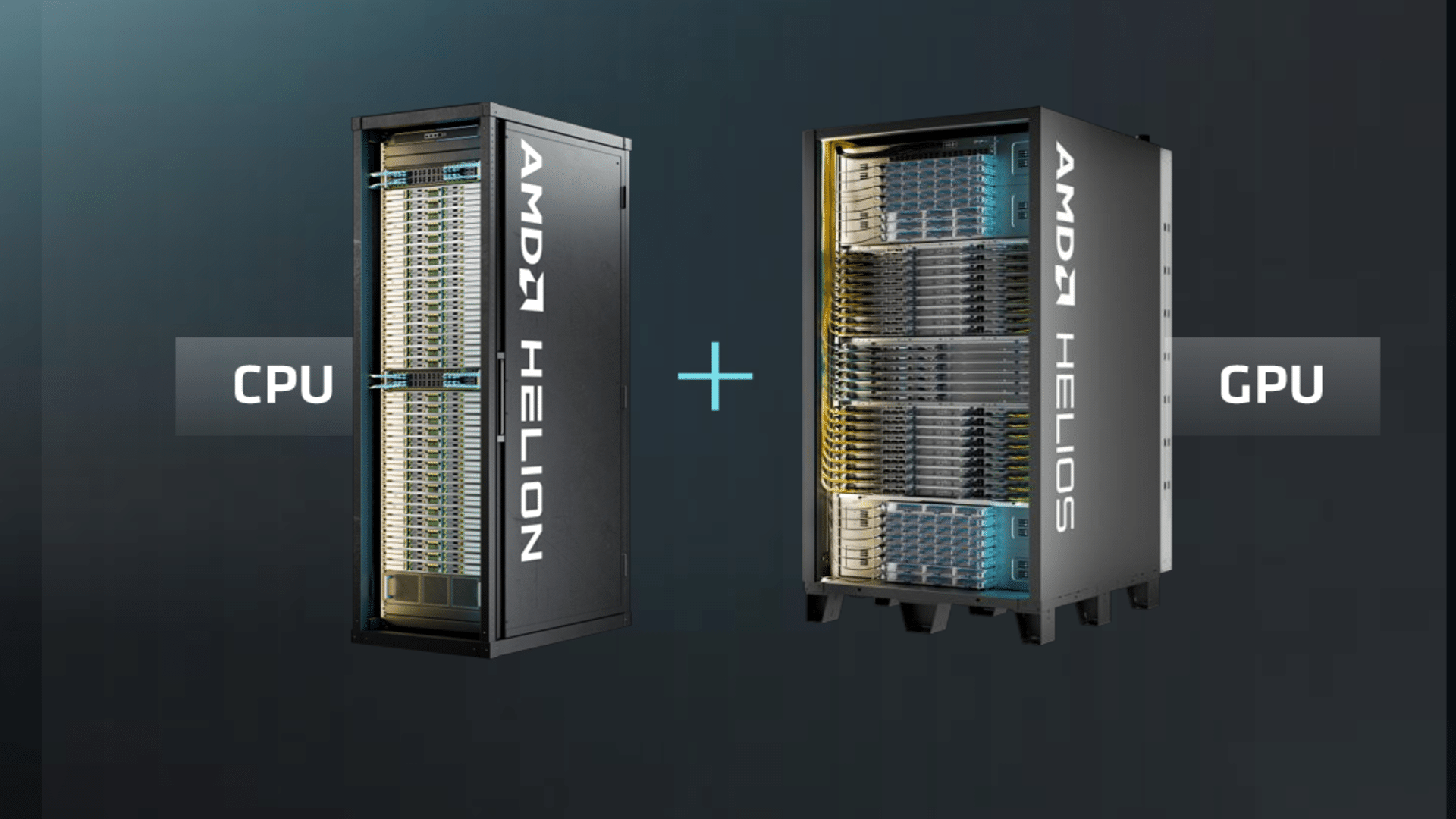 AMD Helion Agentic AI Rack: 32 768 mmag, 74 PFLOPS