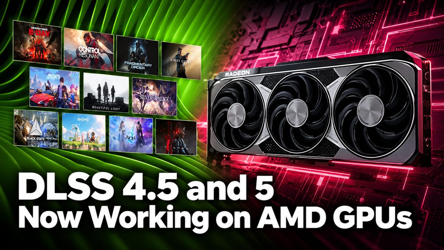 DLSS Ray Reconstruction AMD Radeon kártyákon egy modddal