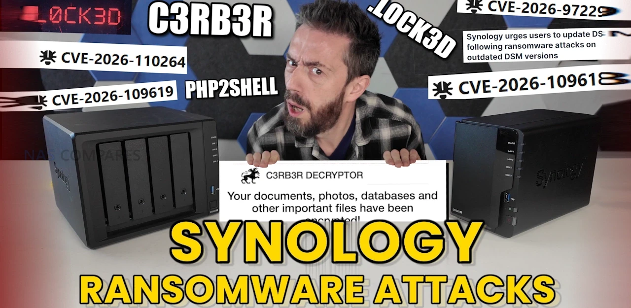 Synology ransomware: C3RB3R és PHP2Shell, amit tudni kell